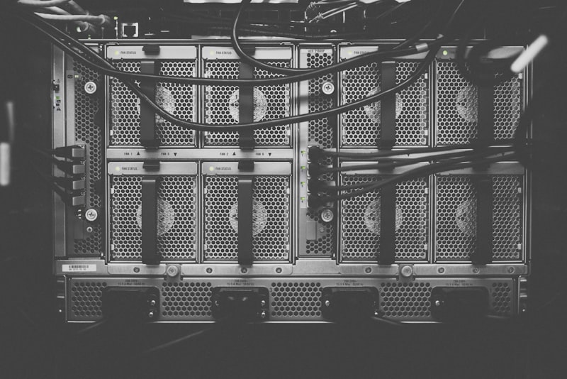 Cloud infrastructure server room